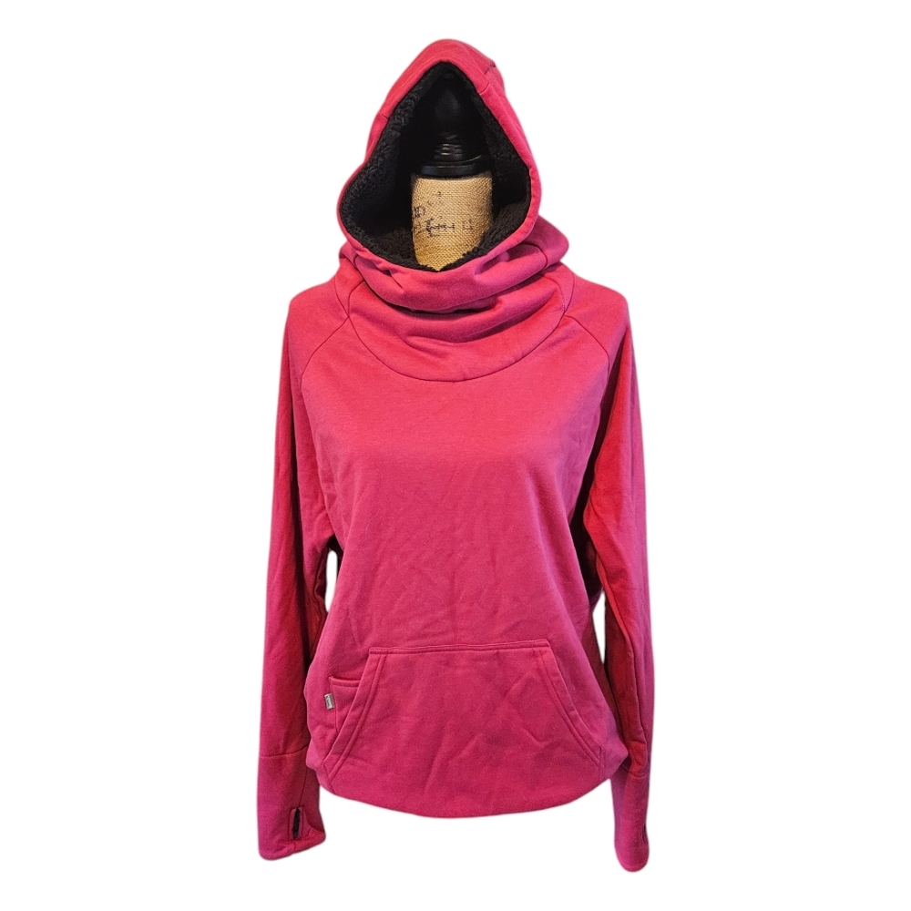 Bench Red Hoodie with Warm Fluffy Hood Size Small
